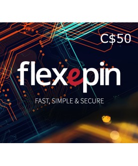 Flexepin CAD 50 Card Key GLOBAL